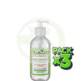 Pack 3x Gel De Aloe Vera 300Ml. Corpore Sano