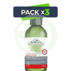 Pack 3x Champú Anticaida 300Ml Bio. Corpore Sano