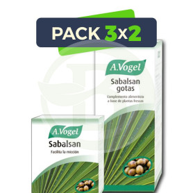 Pack 3x2 Sabalsan 30 Cápsulas A.Vogel