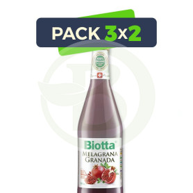 Pack 3x2 Biotta Jugo de Granada Vogel 500Ml.