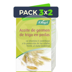 Pack 3x2 Aceite Germen de Trigo Vogel 120 Perlas