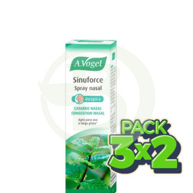 Pack 3x2 Sinuforce Spray Nasal Vogel 20Ml.