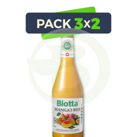 Pack 3x2 Biotta Jugo de Mango Mix Vogel 500Ml.