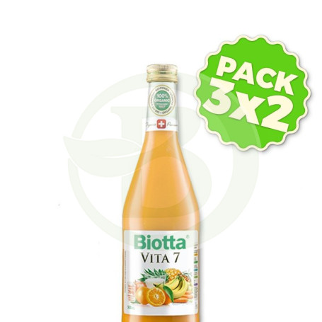 Pack 3x2 Biotta Vita 7 Vogel 500Ml.