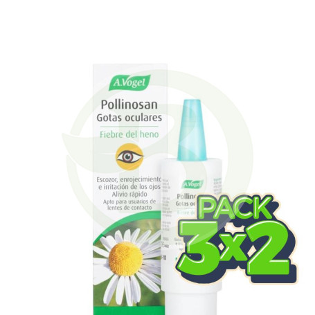 Pack 3x2 Pollinosan Gotas Oculares 10Ml Bioforce