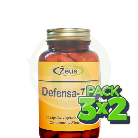 Pack 3x2 Defensa 720 90 Capsulas Zeus