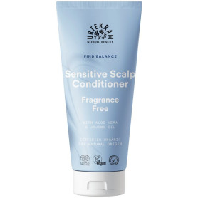 Après-shampoing sans parfum Urtekram pour cheveux fragiles 180 ml