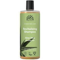 Shampoing revitalisant à l'aloe vera pour cheveux normaux, 500 ml, Urtekram