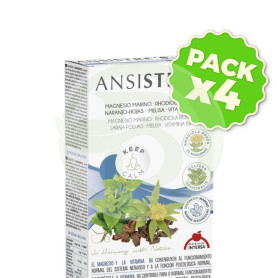 Pack 4x Ansistres 60 Capsulas Intersa
