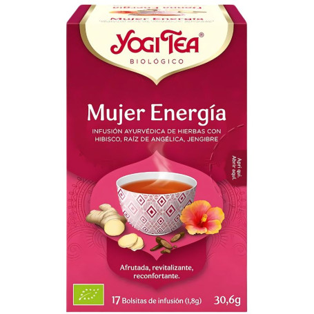 Thé Yogi Énergie Femme 17 Filtres