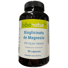 Bisglycinate de Magnésium 90 Gélules Bibonatur
