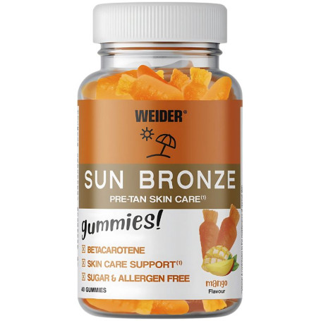 Gummies Soleil Bronze 40 Weider Gummies