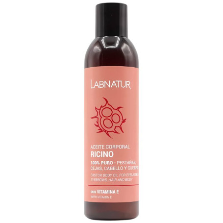 Huile corporelle au ricin 200 ml Labnatur