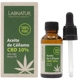 Huile de chanvre 100 % pure avec 10 % de CBD 30 ml Labnatur