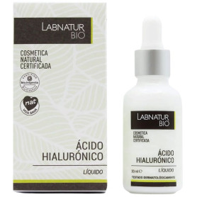 Sérum visage à l&#39;acide hyaluronique liquide Bio 30 ml Labnatur