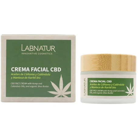 Crème visage au CBD bio 50 ml Labnatur