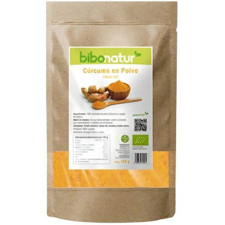 Poudre de curcuma Eco 150 g Bibonatur