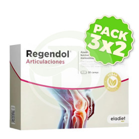 Pack 3x2 Regendol Articulaciones Vegano 30 Comprimidos Eladiet