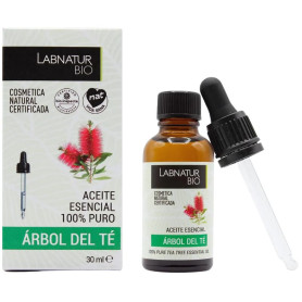 Huile essentielle d&#39;arbre à thé 100 % pure bio 30 ml Labnatur
