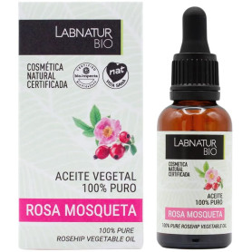 Huile de rose musquée biologique 100 % pure 30 ml Labnatur