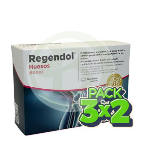 Pack 3x2 Regendol Huesos 60 Comprimidos Eladiet