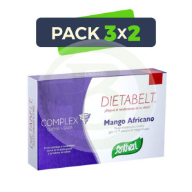 Pack 3x2 Db-Complex Mango Africano 60 Cápsulas Santiveri