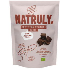 Protéines au chocolat végétaliennes Natruly 350 g