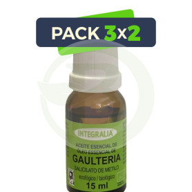 Pack 3x2 Aceite Esencial De Gaulteria Eco 15Ml Integralia