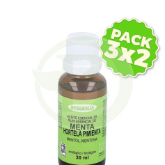 Pack 3x2 Huile Essentielle Menthe Poivrée Bio 30ml Integralia