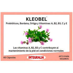Kleobel avec probiotiques 60 gélules Integralia
