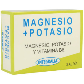 Magnésium + Potassium 120 gélules Integralia