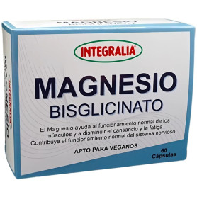Bisglycinate de magnésium 60 gélules Integralia
