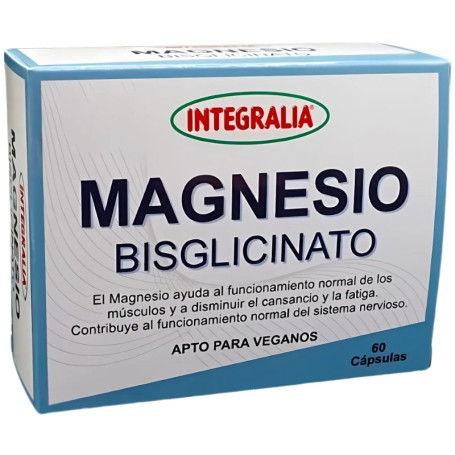 Bisglycinate de magnésium 60 gélules Integralia