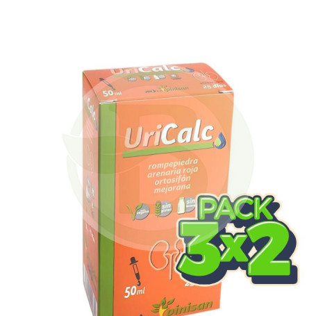 Pack 3x2 Uricalc 50Ml. Pinisan
