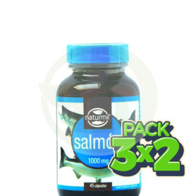 Pack 3x2 Salmón 1000Mg. 45 Cápsulas Naturmil