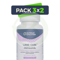 Pack 3x2 Soin Poumon 60 Gélules Végétales Nutrinat Evolution