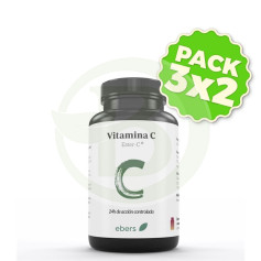 Pack 3x2 Vitamina C (Ester C) 850 Mg 60 Comp Ebers