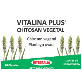 Vitalina Plus Chitosane Végétal 60 Capsules Integralia