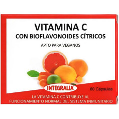 Vitamine C avec bioflavonoïdes 60 capsules Integralia