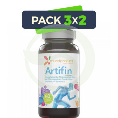 Pack 3x2 Artifin 60 Gélules Natural World