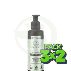 Pack 3x2 Aceite para Celulitis 150Ml Vitaroms Drasanvi