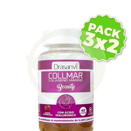 Pack 3x2 Collmar Beauty 40 Gominolas Drasanvi