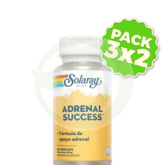 Pack 3x2 Succès Surrénal Solaray 60 gélules