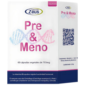 Pré&amp;Meno 60 Gélules Végétales Zeus