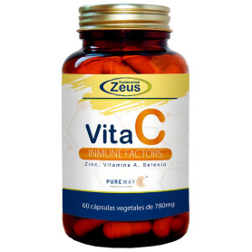 Vita C Immunefactors 60 gélules végétales Zeus