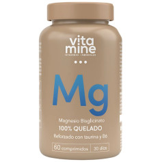 Bisglycinate de magnésium 1200 mg, 60 comprimés Herbora