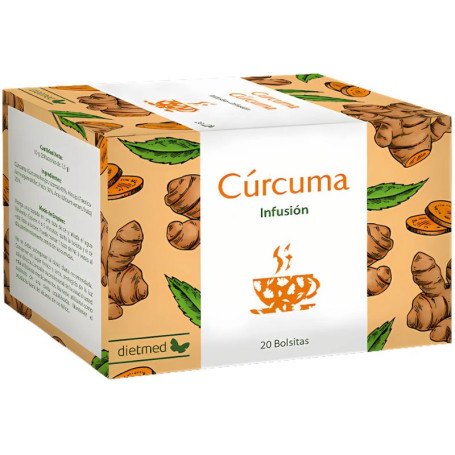 Infusion de curcuma 20 sachets Dietmed