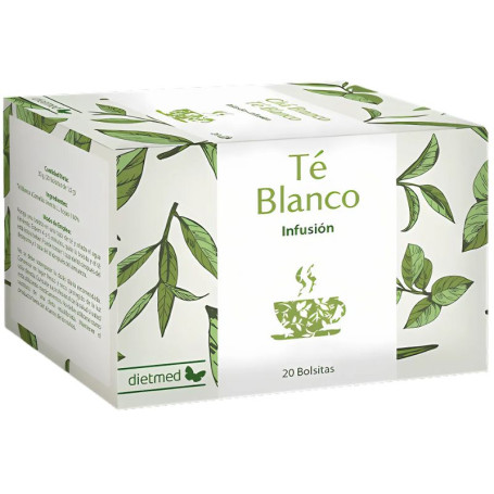 Infusion de thé blanc Dietmed, 20 sachets