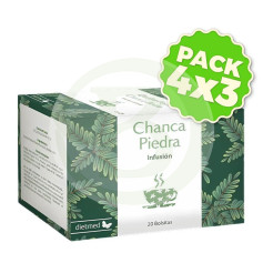 Pack 4x3 infusions Chanca Piedra (brise-pierres) 20 sachets Dietmed