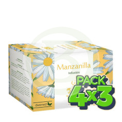 Pack 4x3 Infusion Camomille 20 Sachets Dietmed